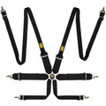 ARNES OMP 6 PUNTOS FIRST 3+2" PULL UP FIA 8853-2016 NEGRO - OMP original APEXCORSE imagen 1