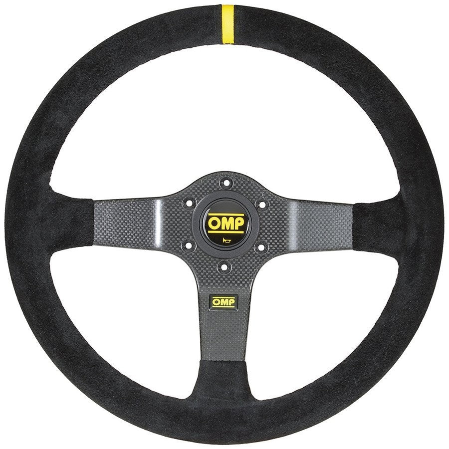 VOLANTE OMP CARBON-D ANTE 350MM NEGRO - OMP original APEXCORSE imagen 1