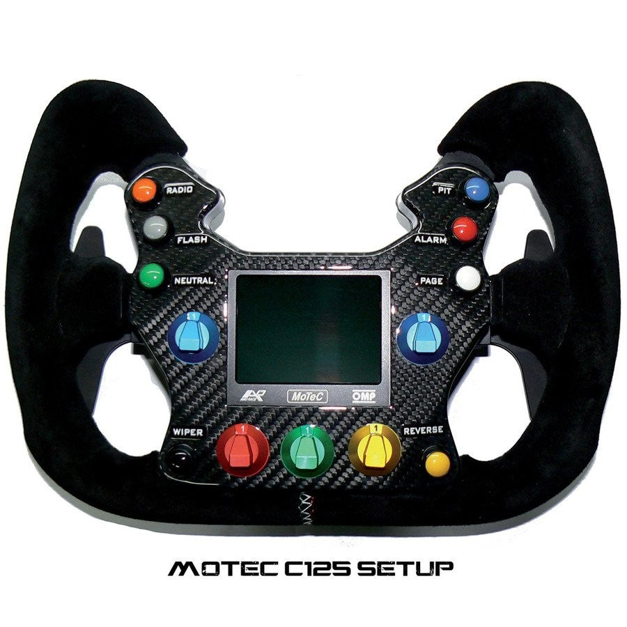 VOLANTE OMP 310 ALU GT ANTE 315MM NEGRO - OMP original APEXCORSE imagen 2