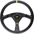VOLANTE OMP VELOCITA 3 RADIOS NEGRO PIEL 350MM NEGRO - OMP original APEXCORSE imagen 1