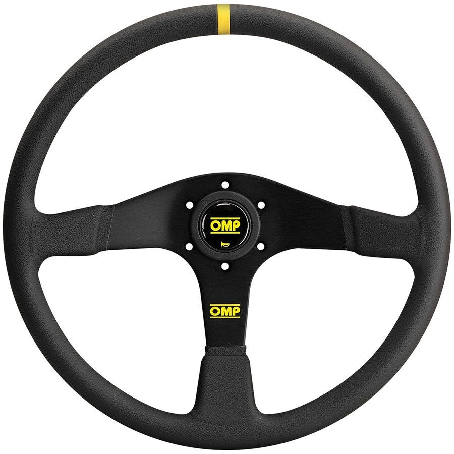 VOLANTE OMP VELOCITA 380 PIEL 380MM NEGRO - OMP original APEXCORSE imagen 1