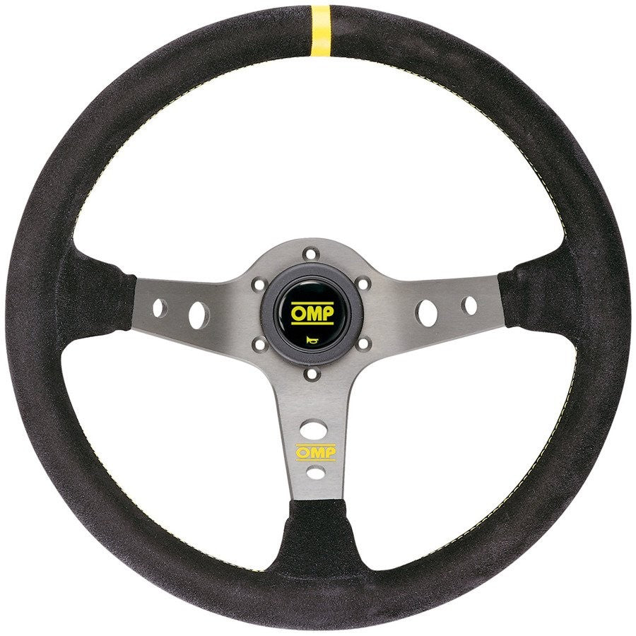 VOLANTE OMP CORSICA ANTE 350MM NEGRO BRAZOS TITANIO - OMP original APEXCORSE imagen 1