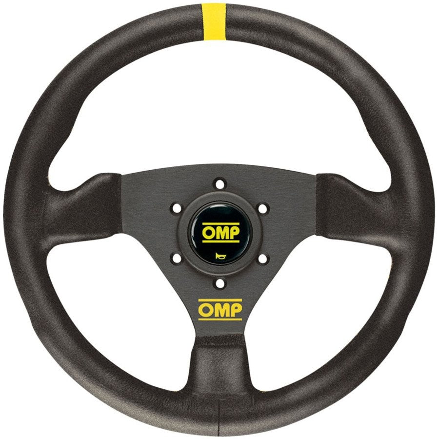 VOLANTE OMP TRECENTO ANTE 300MM NEGRO - OMP original APEXCORSE imagen 1
