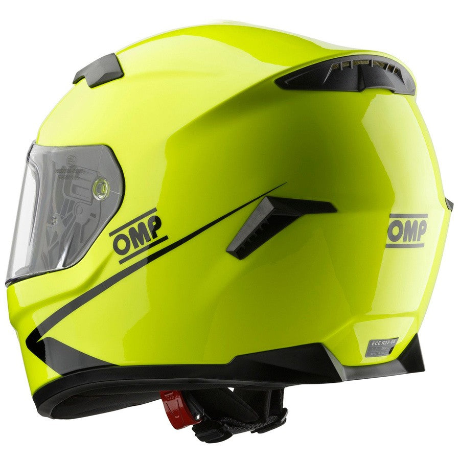 CASCO OMP CIRCUIT EVO2 AMARILLO FLUO TALLA M - OMP original APEXCORSE imagen 2