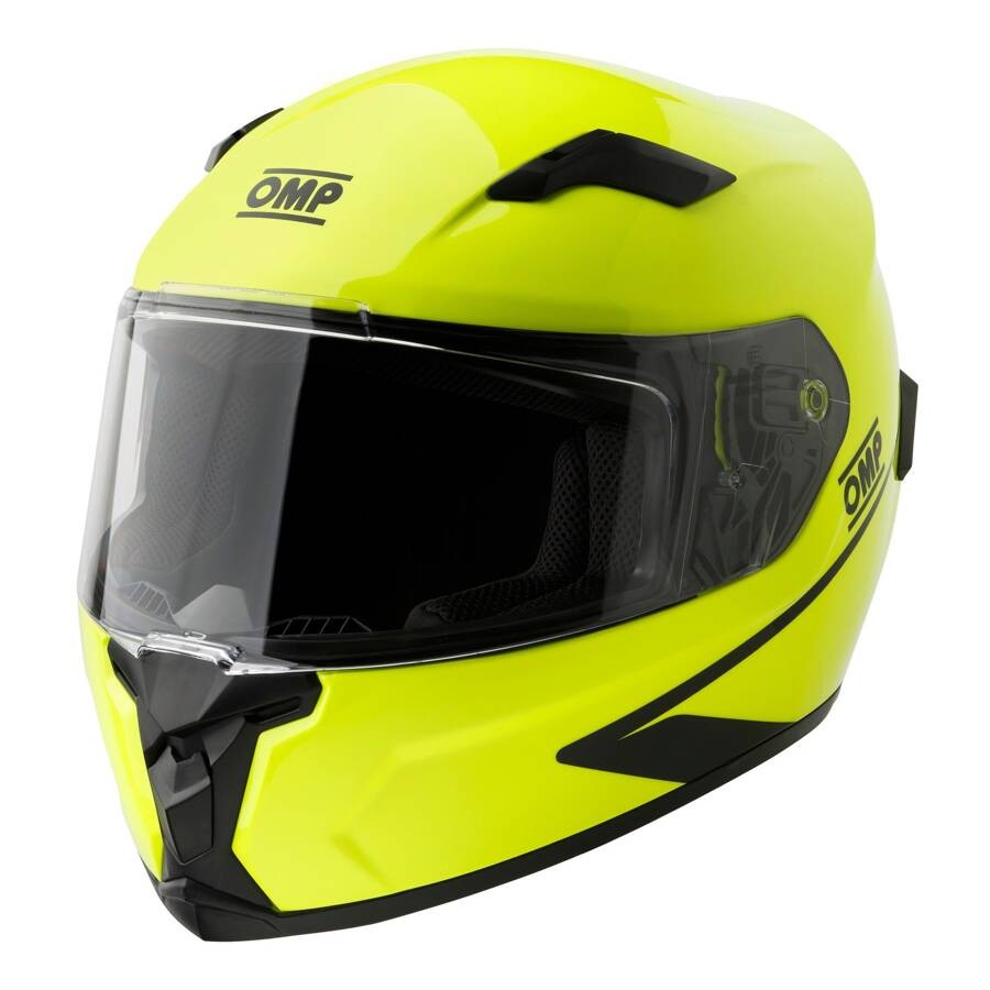 CASCO OMP CIRCUIT EVO2 AMARILLO FLUO TALLA XL - OMP original APEXCORSE imagen 1