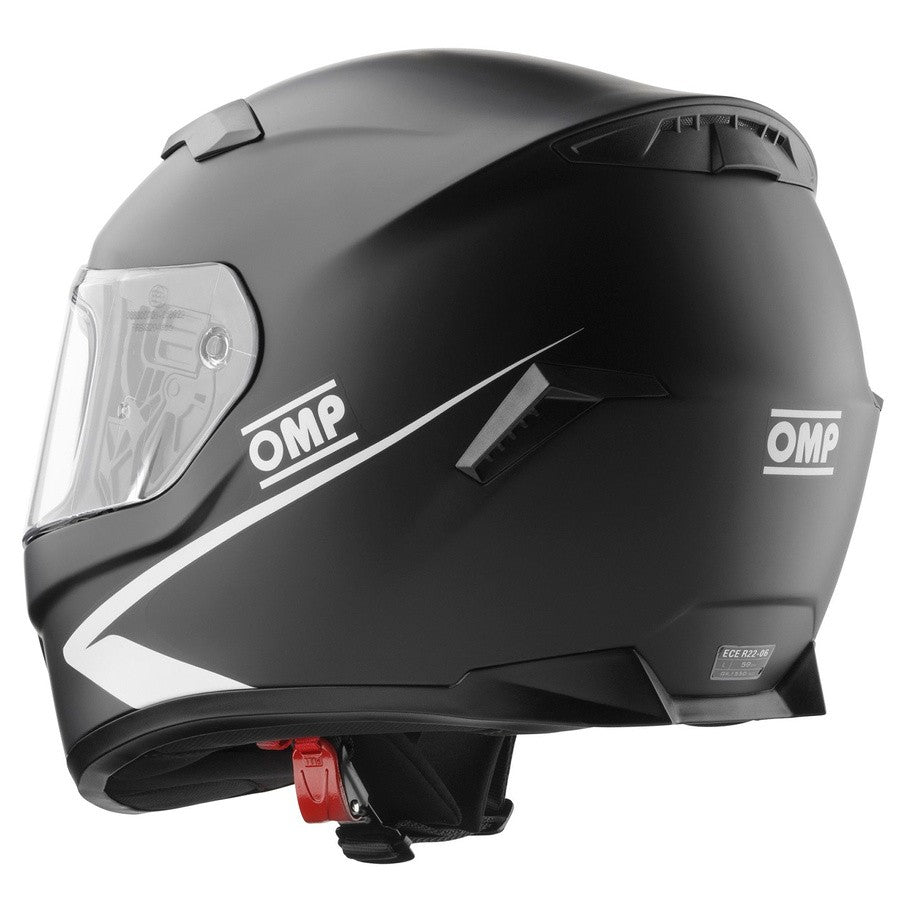 CASCO OMP CIRCUIT EVO2 NEGRO MATE TALLA S - OMP original APEXCORSE imagen 2