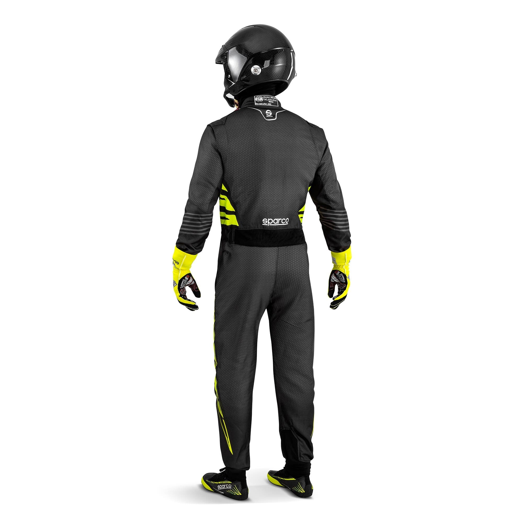 Traje De Carreras Sparco Infinity 5.0 Talla 48 Gris Oscuro/Amarillo Fluor - Sparco | APEXCORSE imagen 2