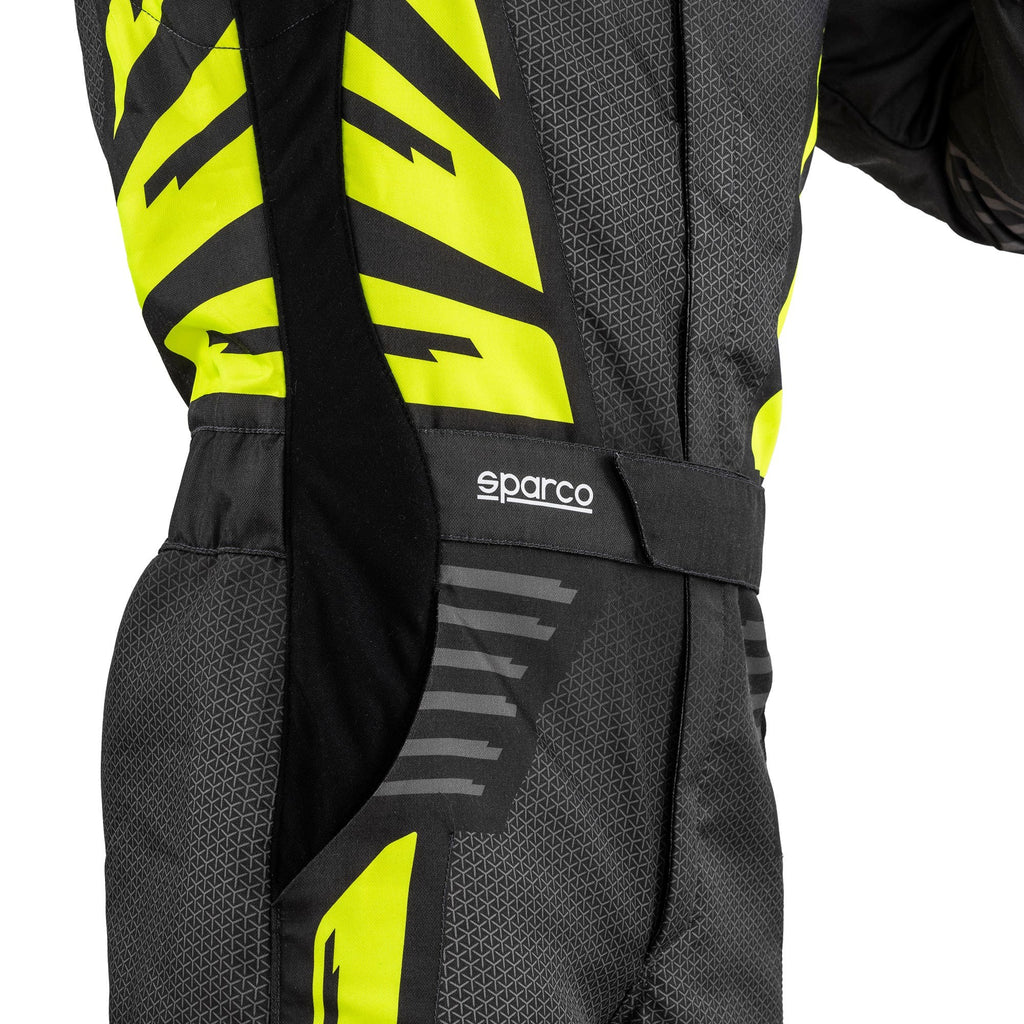 Traje De Carreras Sparco Infinity 5.0 Talla 48 Gris Oscuro/Amarillo Fluor - Sparco | APEXCORSE imagen 5