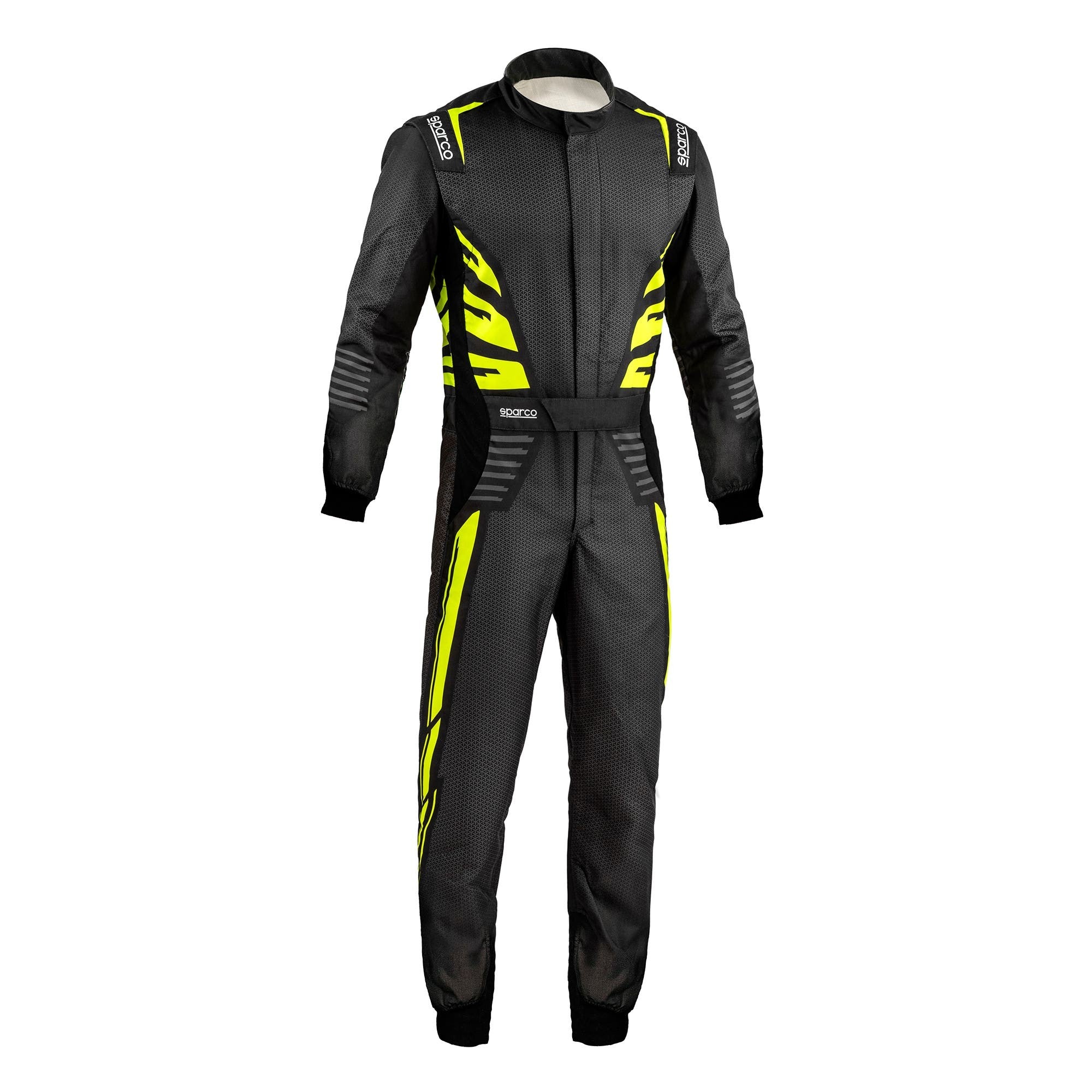 Traje De Carreras Sparco Infinity 5.0 Talla 64 Gris Oscuro/Amarillo Fluor - Sparco | APEXCORSE imagen 3