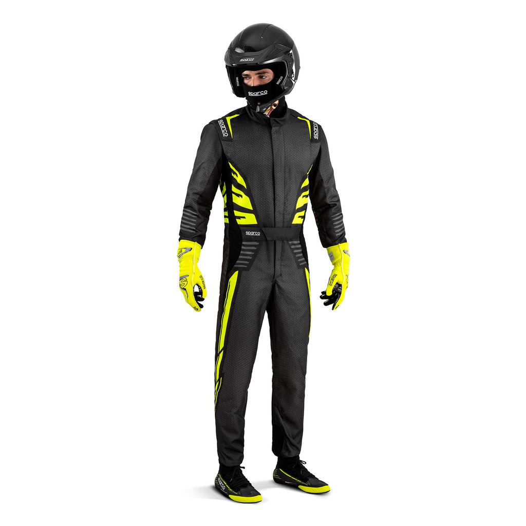 Traje De Carreras Sparco Infinity 5.0 Talla 66 Gris Oscuro/Amarillo Fluor - Sparco original | APEXCORSE