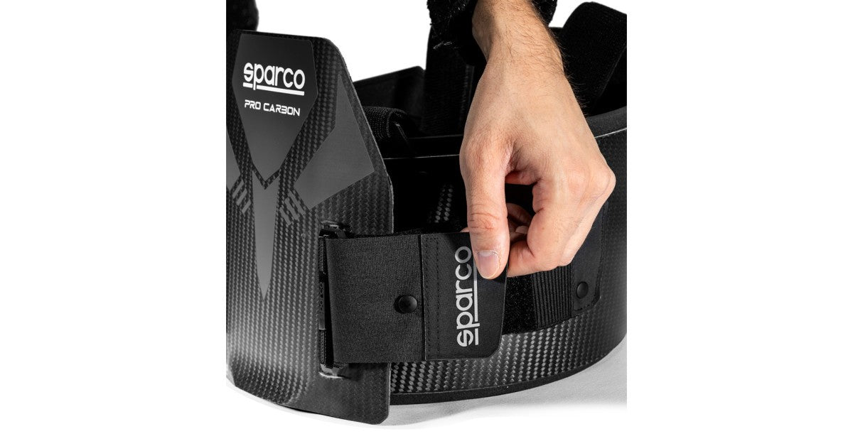 Costillar Sparco Pro Carbon FIA 8870-2018 Talla L Ancho Negro - Sparco | APEXCORSE imagen 3