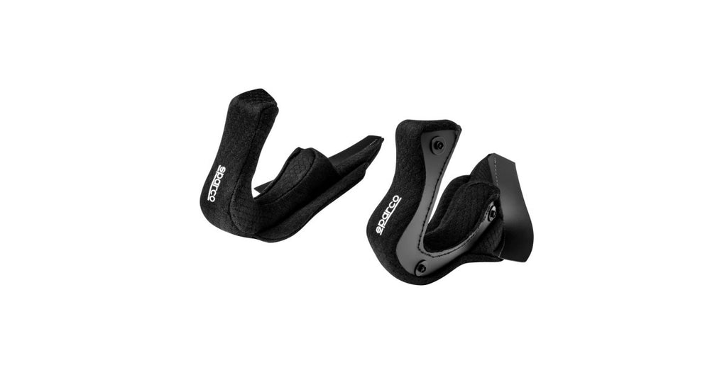 Almohadillas Mejillas Sparco Para Casco Rj Negro 20Mm - Sparco original | APEXCORSE