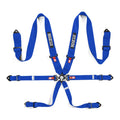 Arnes Sparco 6 Puntos De 3"+2" H3 Acero 6P Mosqueton Azul - Sparco original | APEXCORSE