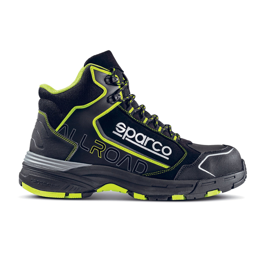 Zapato Seguridad Sparco Allroad-H Motegi Negra/Amarilla S3 Talla 41 - Sparco original | APEXCORSE