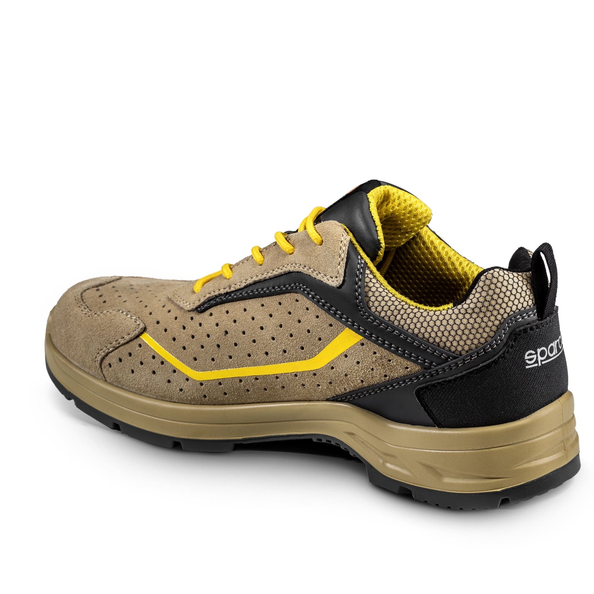 Zapato Seguridad Sparco Indy Colton S1P Esd Talla 43 Tan/Amarillo - Sparco | APEXCORSE imagen 3