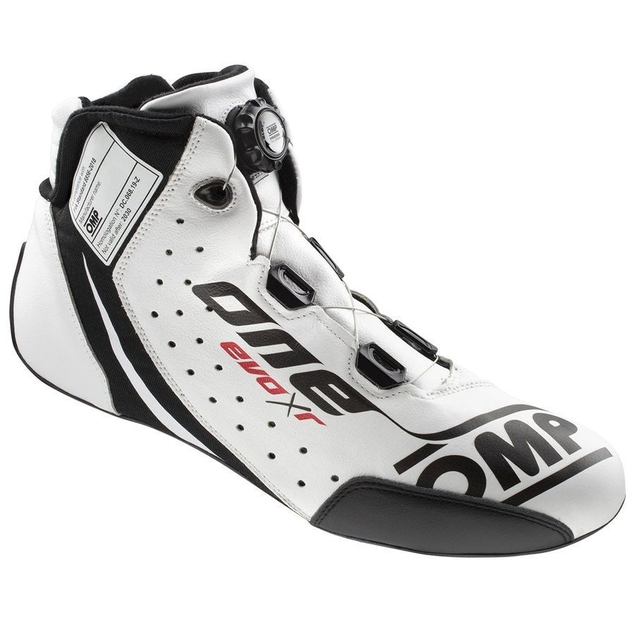 ZAPATILLAS OMP ONE EVO X R FIA 8856-2018 BLANCO TALLA 41 - OMP original APEXCORSE imagen 2