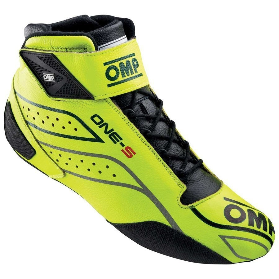 ZAPATILLAS OMP ONE-S FIA 8856-2018 AMARILLO FLUO TALLA 41 - OMP original APEXCORSE imagen 1