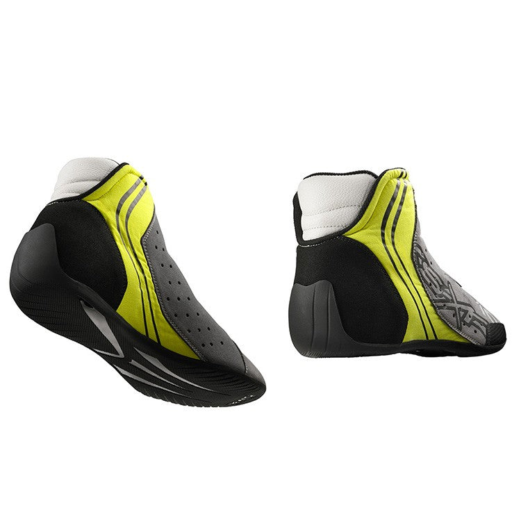 ZAPATILLAS OMP KART KS-X FIA 8877-2022 NEGRO/GRIS/AMARILLO FLUO TALLA 37 - OMP original APEXCORSE imagen 2