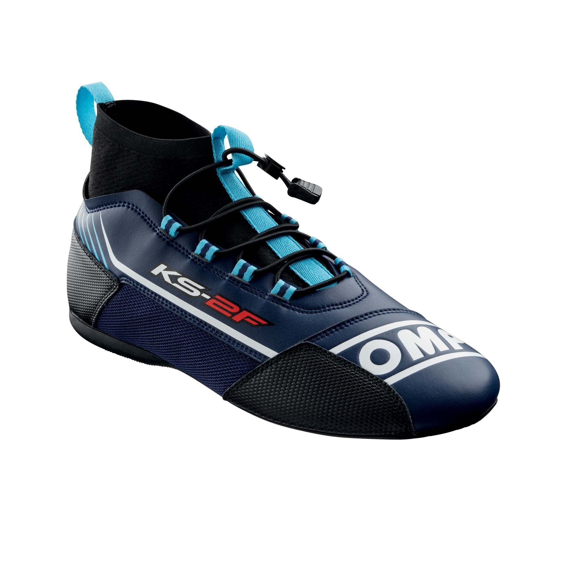 ZAPATILLAS OMP KART KS-2F AZUL MARINO / CIAN TALLA 33 - OMP original APEXCORSE imagen 1
