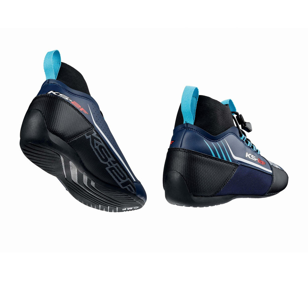 ZAPATILLAS OMP KART KS-2F AZUL MARINO / CIAN TALLA 33 - OMP original APEXCORSE imagen 3