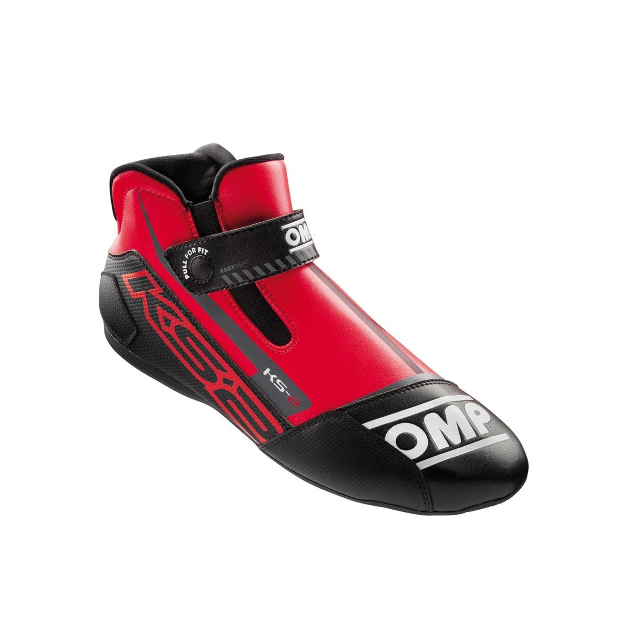 ZAPATILLAS OMP KART KS-2 ROJO/NEGRO TALLA 32 - OMP original APEXCORSE imagen 1