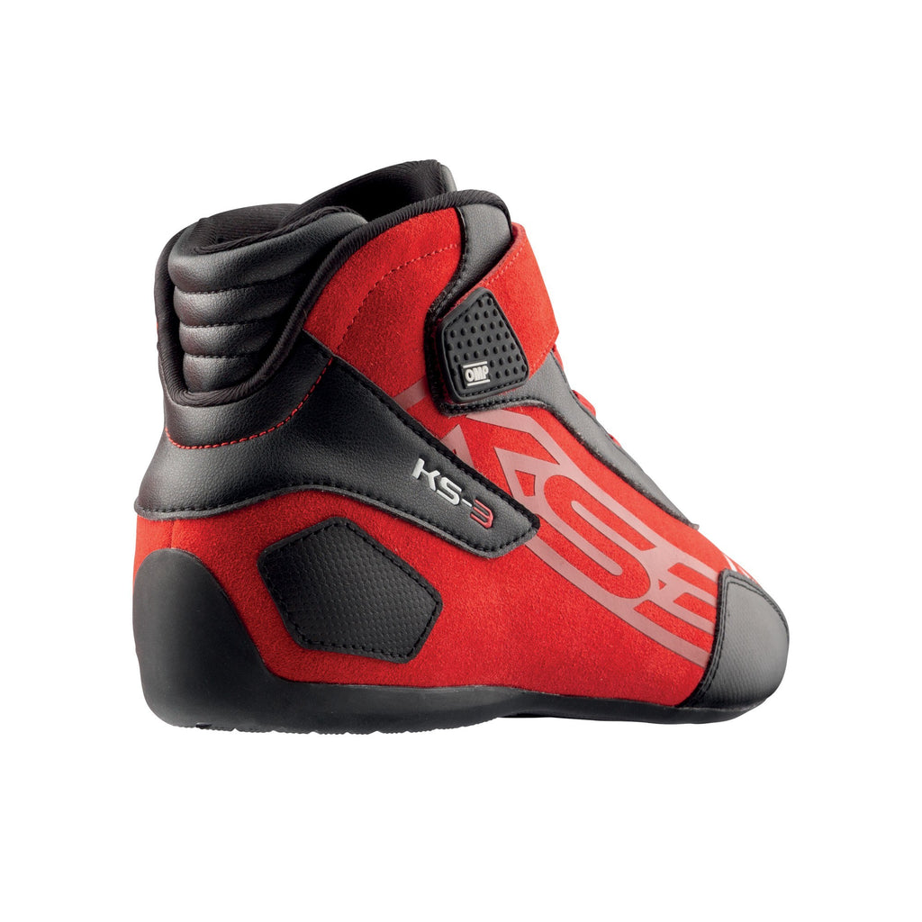 ZAPATILLAS OMP KART KS-3 ROJO/NEGRO TALLA 35 - OMP original APEXCORSE imagen 3