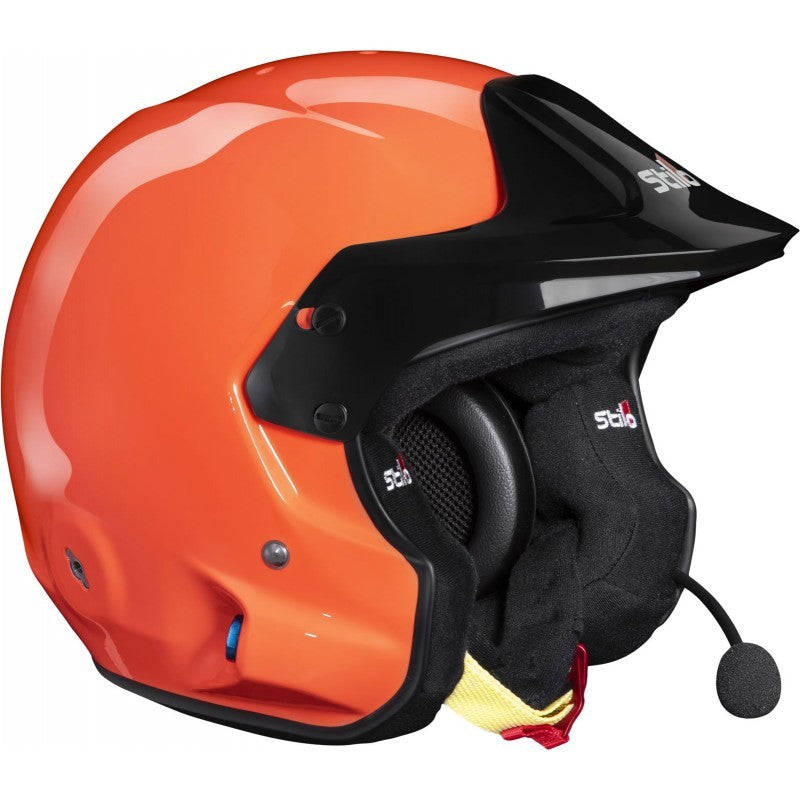 Sparco Casco Venti Trophy Offshore Snell Sa2020 Fia8859-15 (Sin Clip Hans) Naranja Fluor/Interior Negro 64 - Sparco | APEXCORSE imagen 4