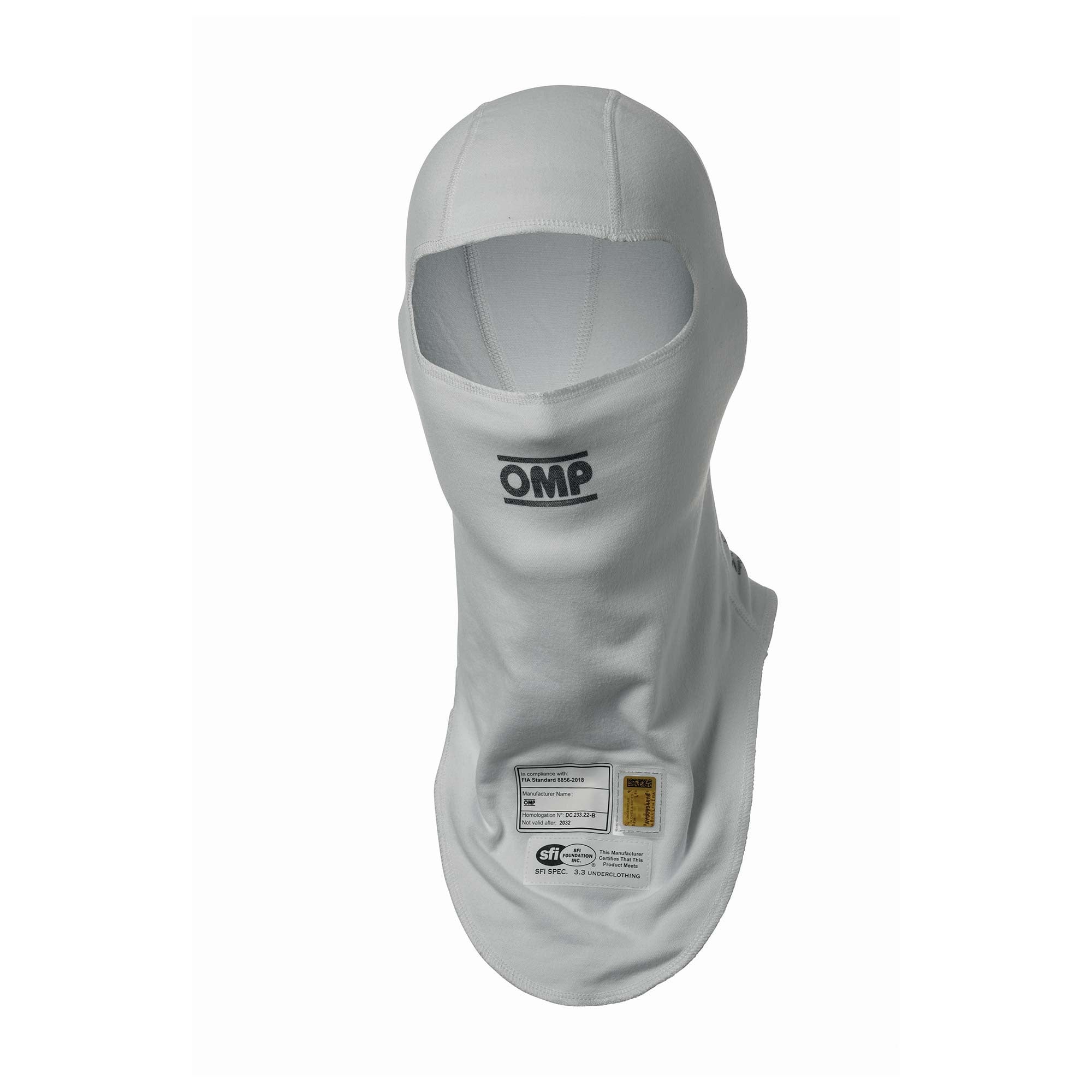SOTO CASCO OMP ONE EVO FIA 8856-2018 BLANCO TALLA L/XL - OMP original APEXCORSE imagen 1