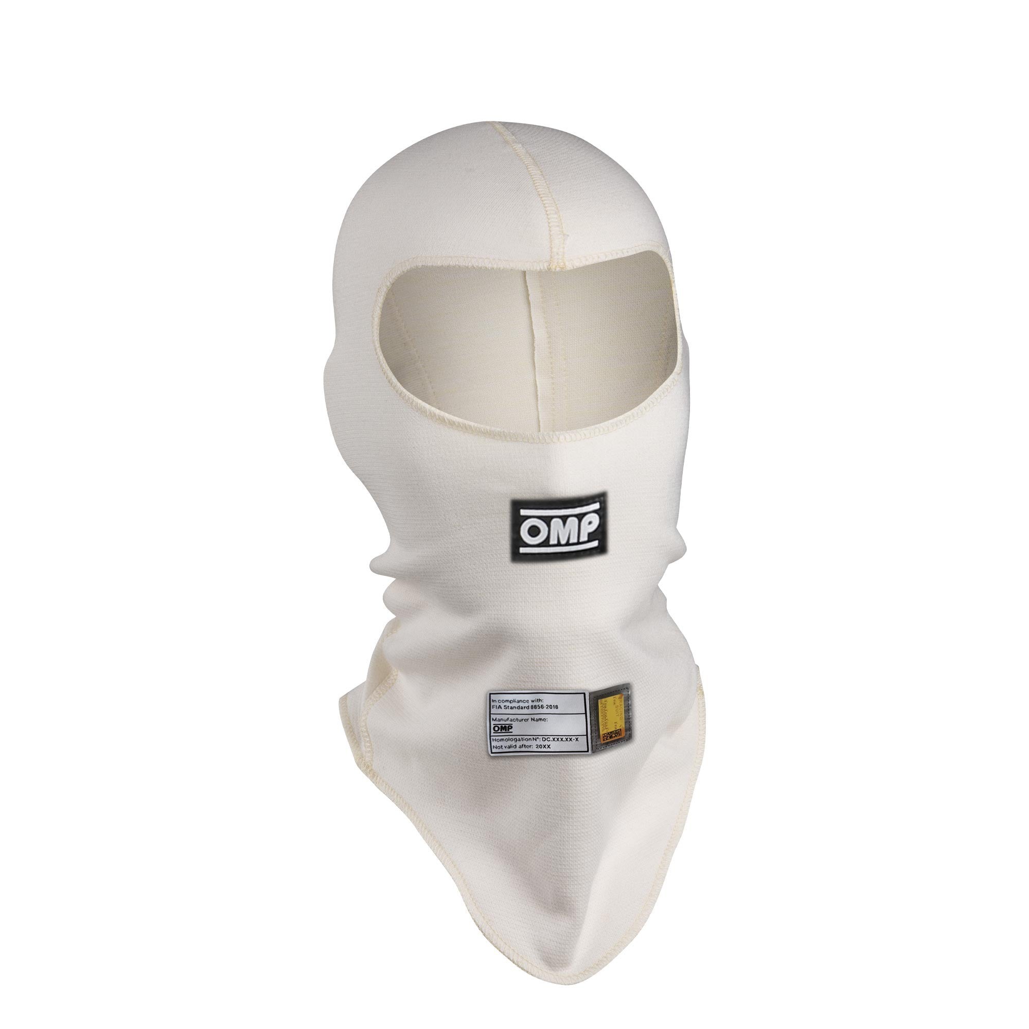 SOTO CASCO OMP FIRST FIA 8856-2018 BLANCO TALLA M - OMP original APEXCORSE imagen 1