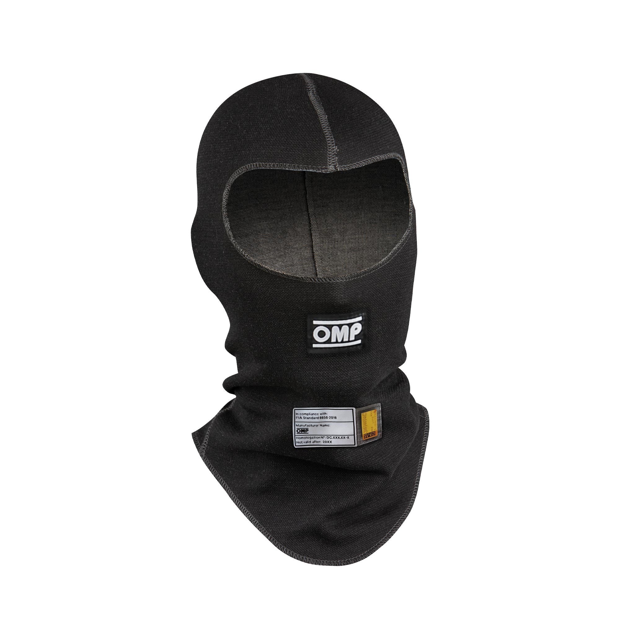 SOTO CASCO OMP FIRST FIA 8856-2018 NEGRO TALLA M - OMP original APEXCORSE imagen 1