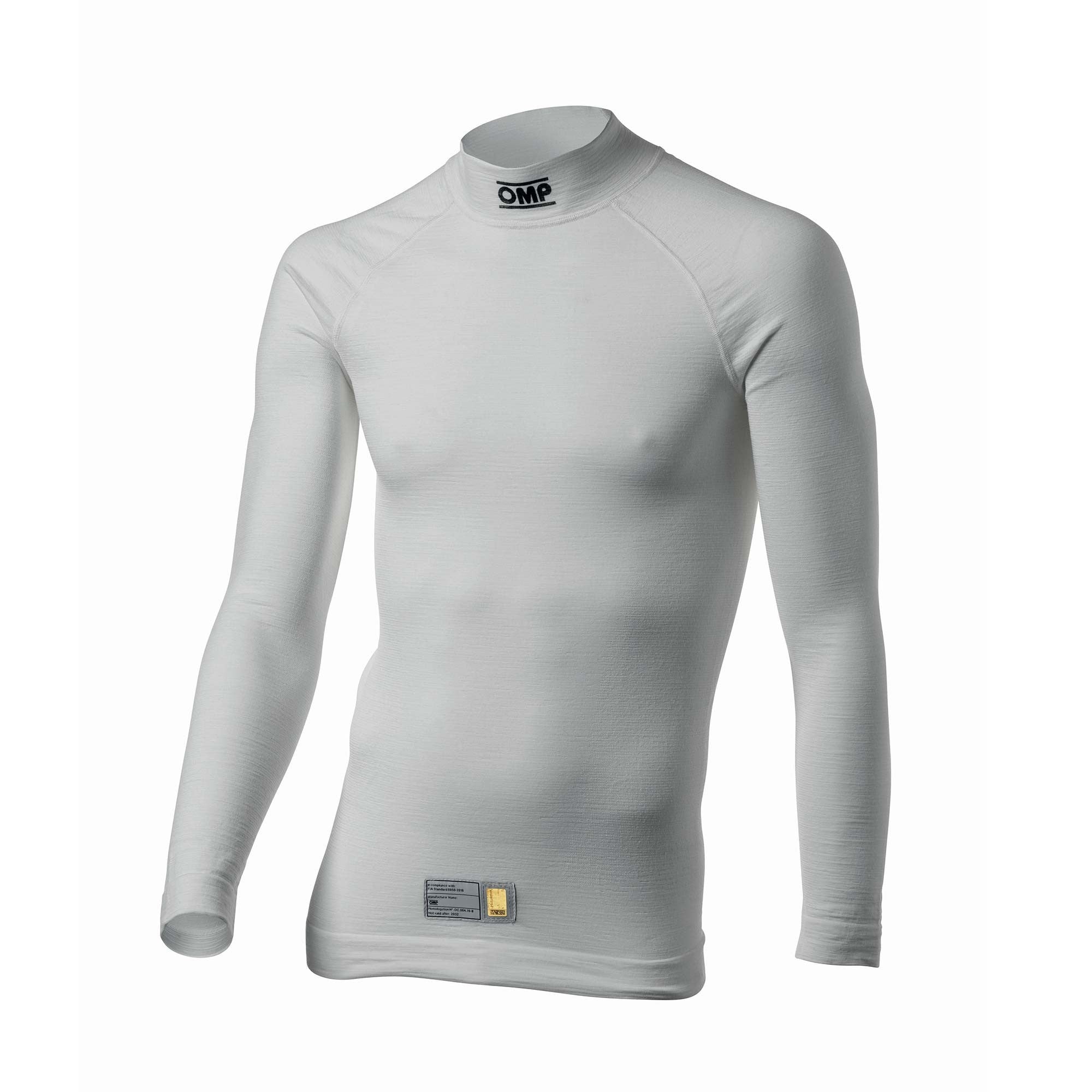 CAMISETA INTERIOR OMP TECNICA EVO FIA 8856-2018 BLANCO TALLA XS/S - OMP original APEXCORSE imagen 1