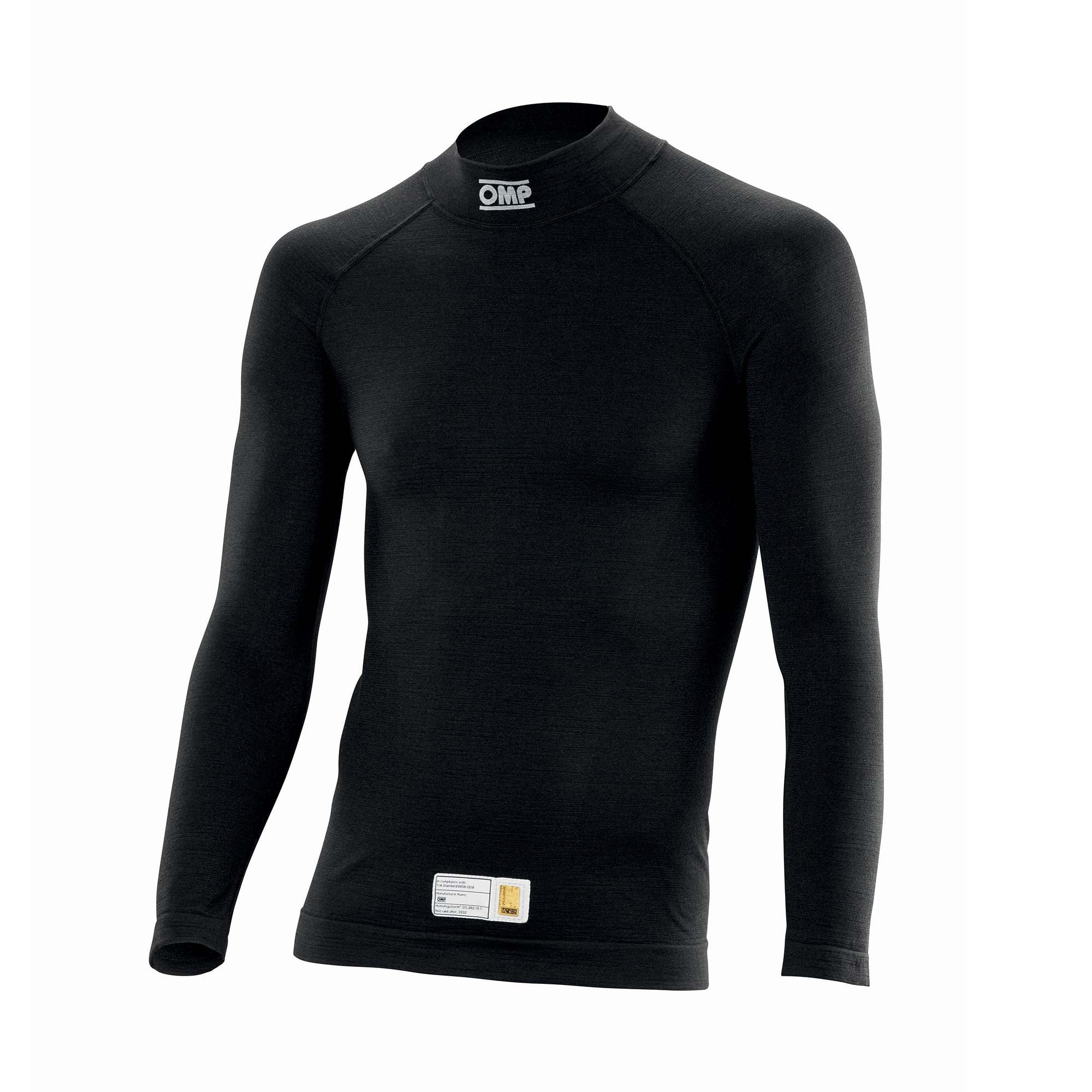CAMISETA INTERIOR OMP TECNICA EVO FIA 8856-2018 NEGRO TALLA XXL - OMP original APEXCORSE imagen 1