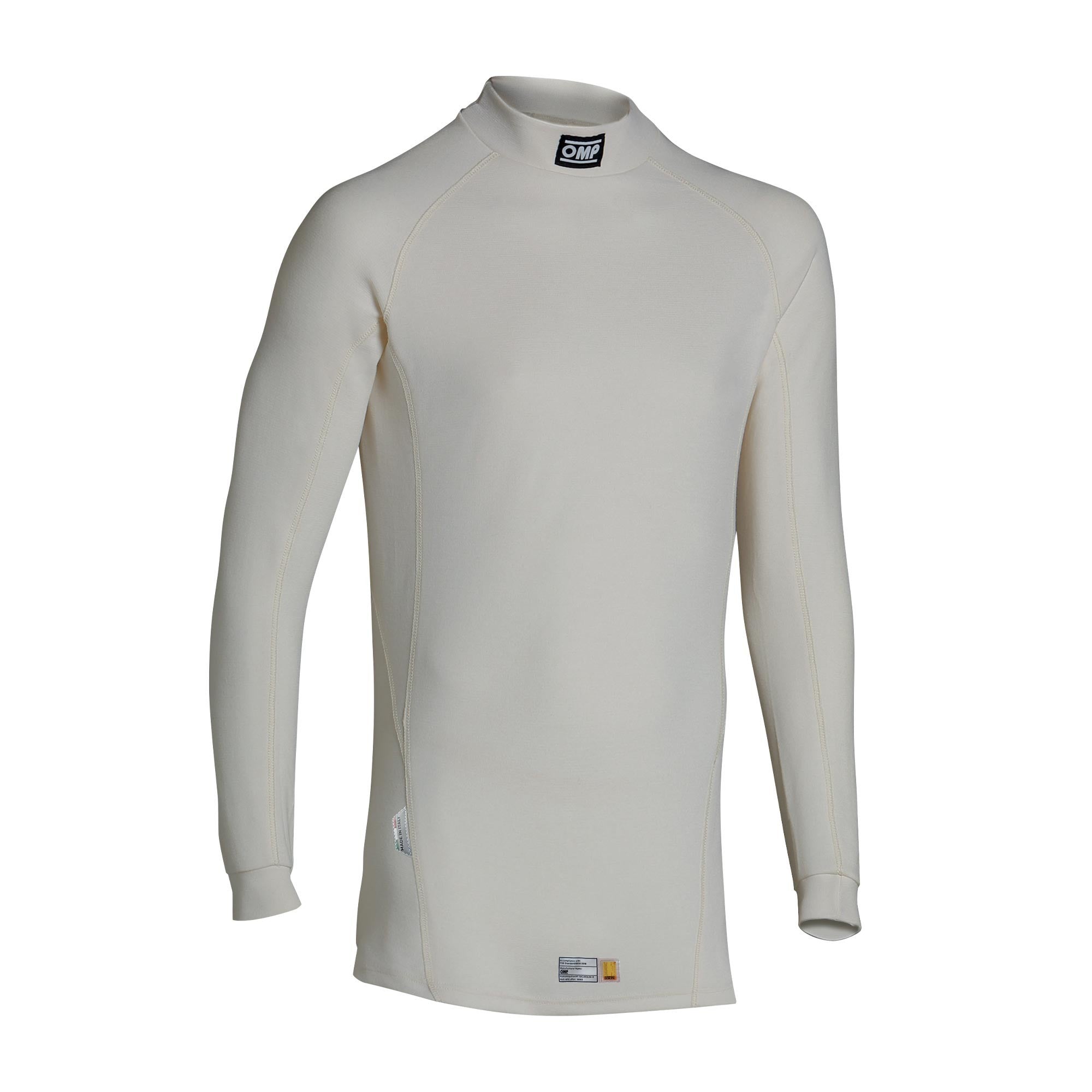 CAMISETA INTERIOR OMP FIRST FIA 8856-2018 BLANCO TALLA XL - OMP original APEXCORSE imagen 1