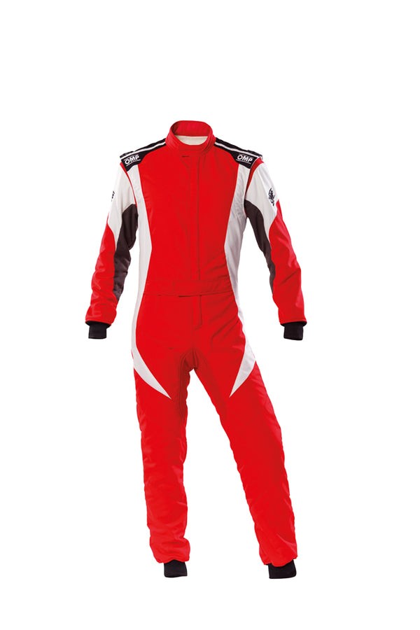 OMP TRAJE DE CARRERAS FIRST EVO FIA 8856-2018 ROJO / BLANCO TALLA 64 - OMP original APEXCORSE imagen 1