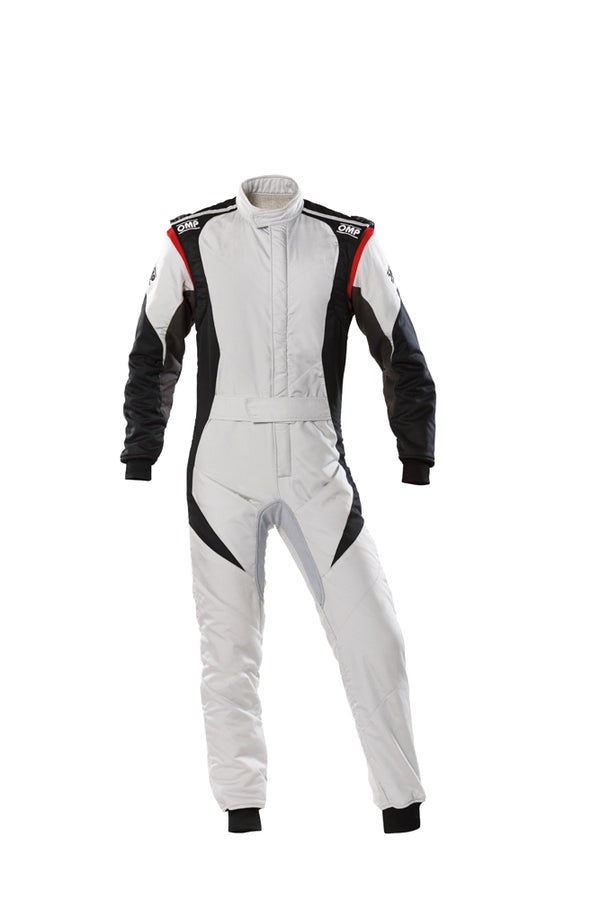 OMP TRAJE DE CARRERAS FIRST EVO FIA 8856-2018 GRIS / NEGRO TALLA 44 - OMP original APEXCORSE imagen 1