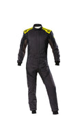 OMP TRAJE DE CARRERAS FIRST EVO FIA 8856-2018 ANTRACITA / AMARILLO FLUO TALLA 56 - OMP original APEXCORSE imagen 1