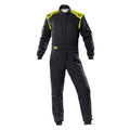 OMP TRAJE DE CARRERAS FIRST-S FIA 8856-2018 ANTRACITA / AMARILLO FLUO TALLA 64 - OMP original APEXCORSE imagen 1