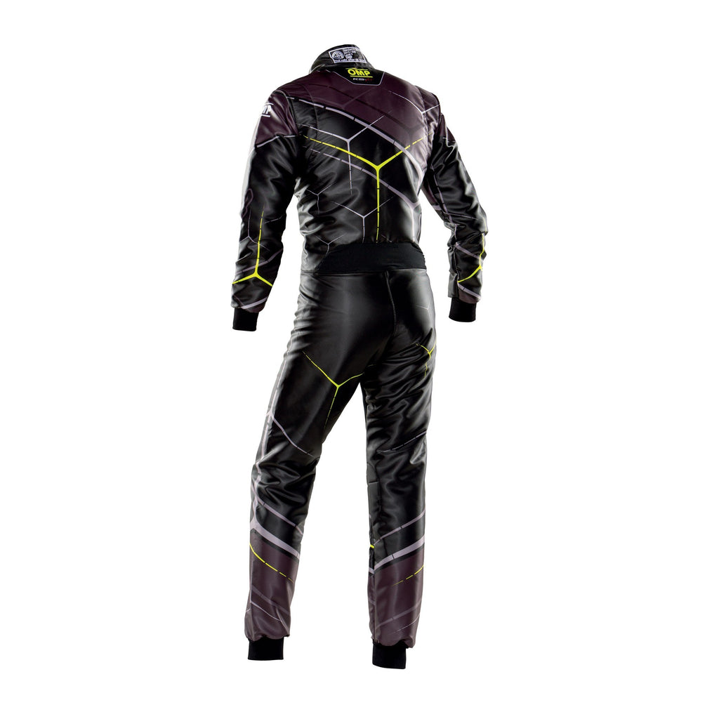 OMP TRAJE DE CARRERAS KS ART KART (PARA NIÑOS) NEGRO / AMARILLO FLUO TALLA 120 (NIÑOS) - OMP original APEXCORSE imagen 2
