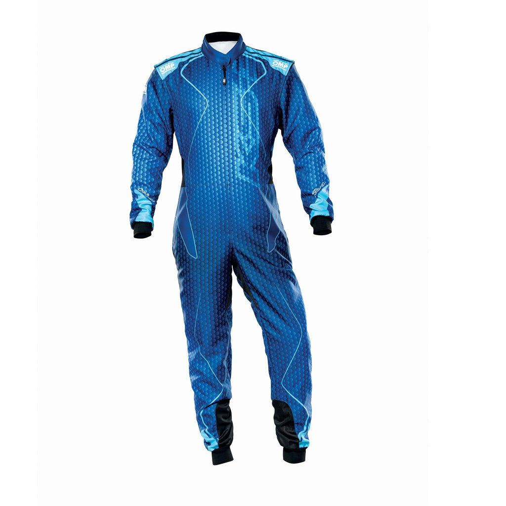 OMP TRAJE DE CARRERAS KS-3R ART KART AZUL MARINO / CIAN TALLA 58 - OMP original APEXCORSE imagen 1