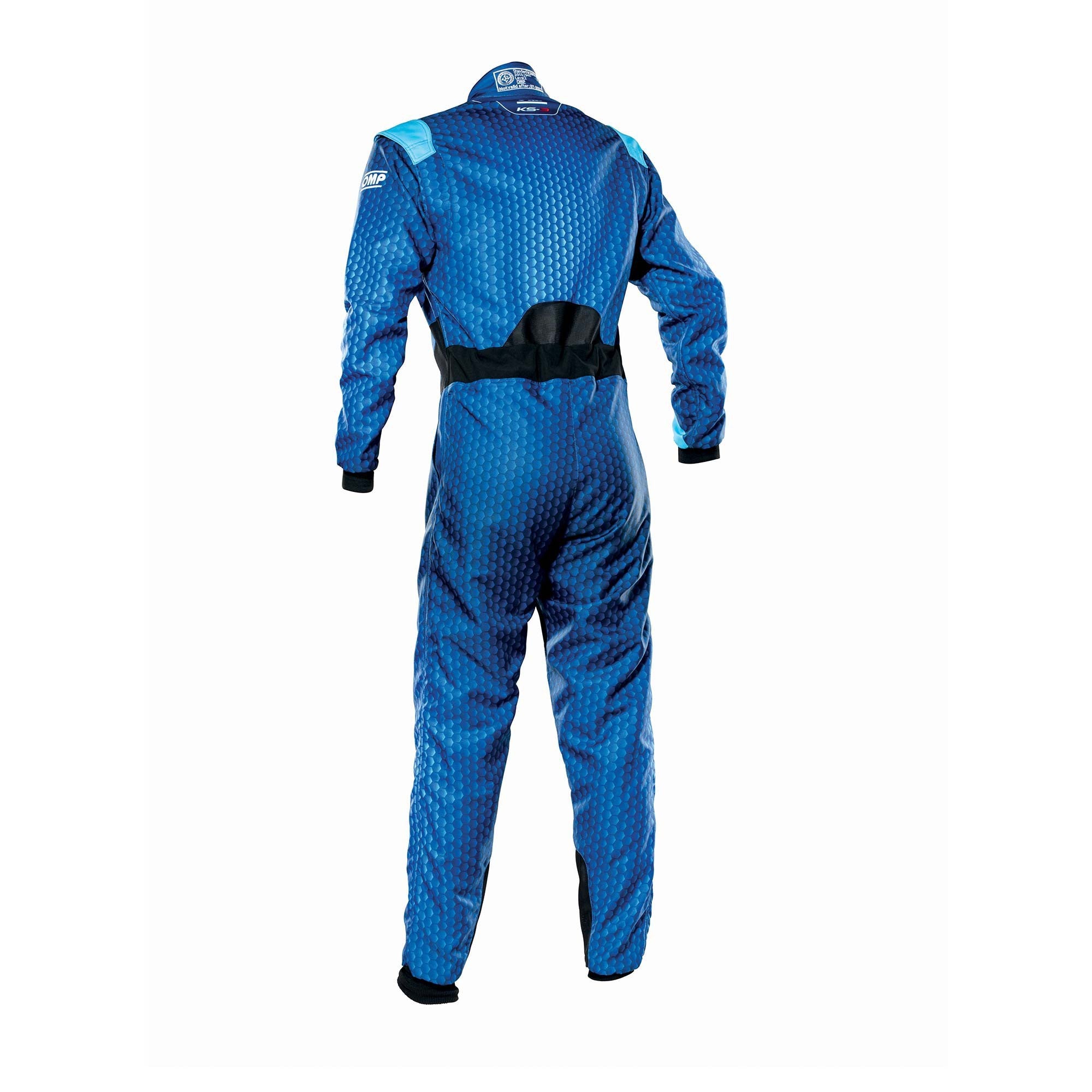 OMP TRAJE DE CARRERAS KS-3R ART KART AZUL MARINO / CIAN TALLA 60 - OMP original APEXCORSE imagen 2