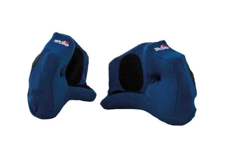 Sparco Almohadillas Mejillas Stilo Casco St5 33Mm-Azul - Sparco original | APEXCORSE