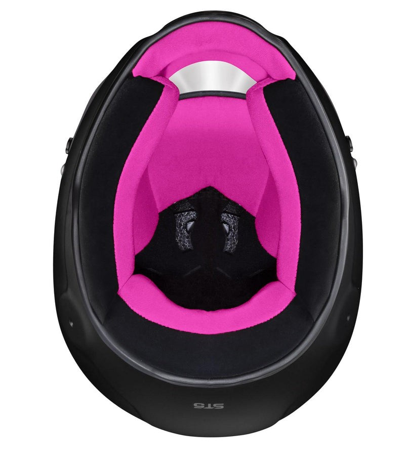 Sparco Casco Stilo St5 Cmr Negro Mate Interior Rosa Karting Talla 55 - Sparco | APEXCORSE imagen 6