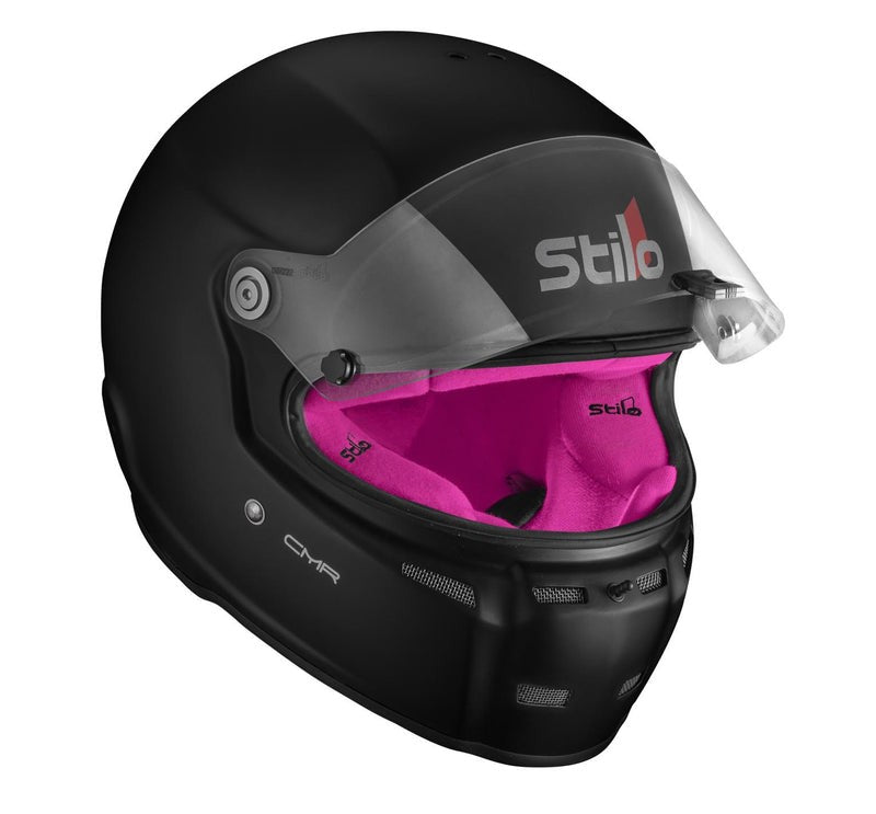 Sparco Casco Stilo St5 Cmr Negro Mate Interior Rosa Karting Talla 56 - Sparco | APEXCORSE imagen 2