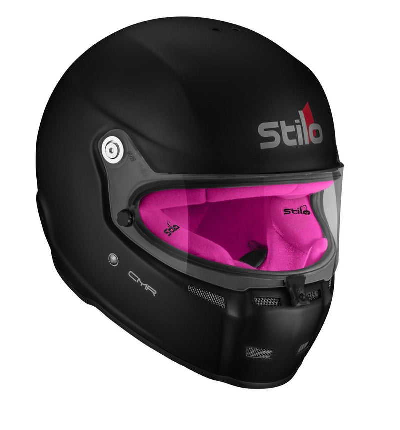 Sparco Casco Stilo St5 Cmr Negro Mate Interior Rosa Karting Talla 56 - Sparco | APEXCORSE imagen 3