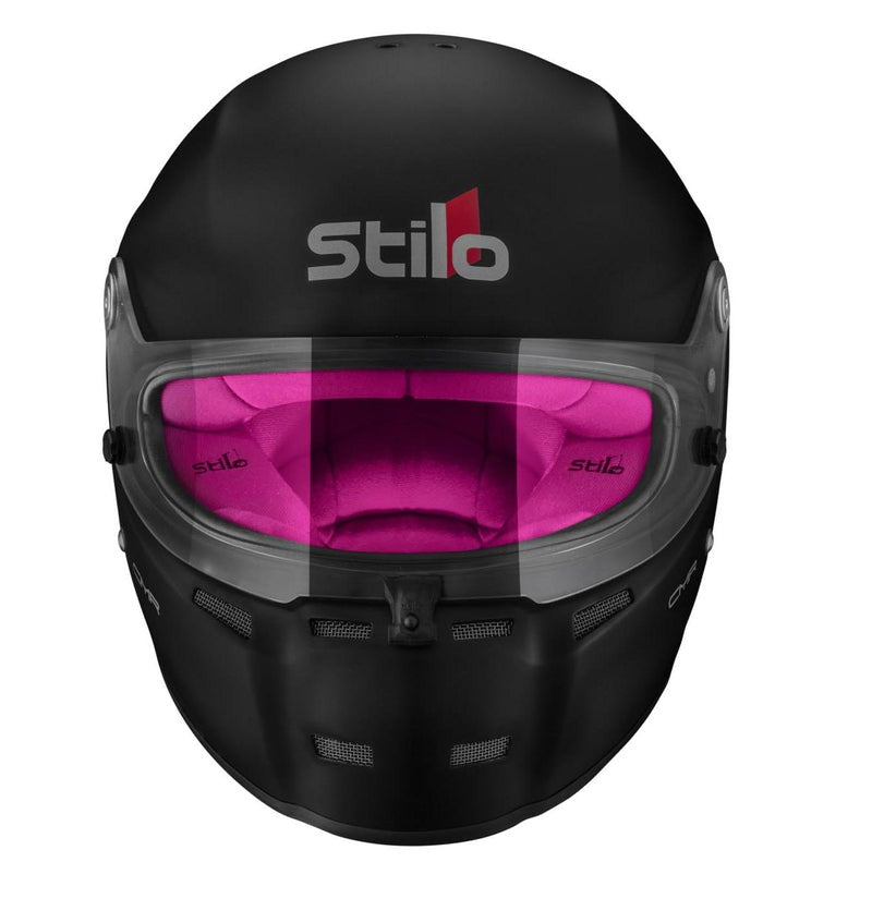 Sparco Casco Stilo St5 Cmr Negro Mate Interior Rosa Karting Talla 56 - Sparco | APEXCORSE imagen 8