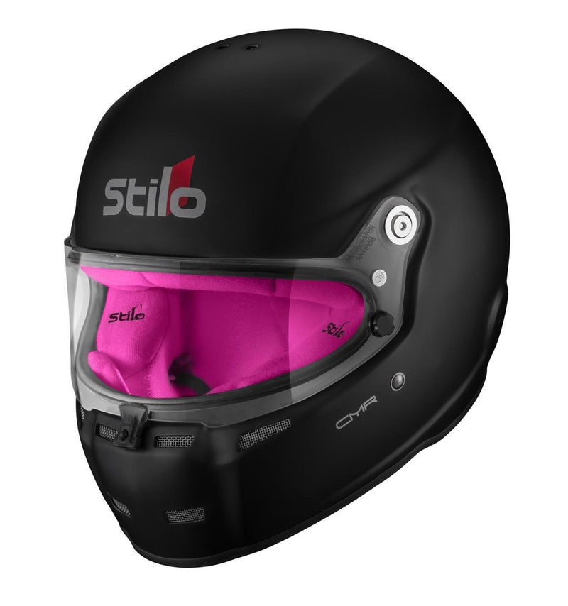 Sparco Casco Stilo St5 Cmr Negro Mate Interior Rosa Karting Talla 59 - Sparco | APEXCORSE imagen 5