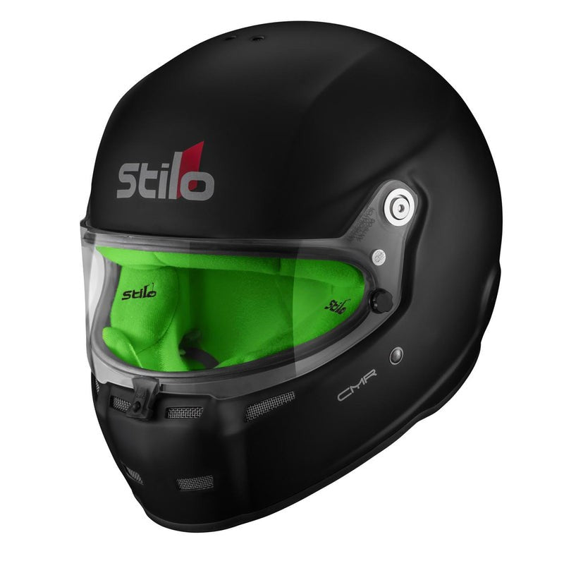 Sparco Casco Stilo St5 Cmr Negro Mate Interior Verde Karting Talla 54 - Sparco | APEXCORSE imagen 4