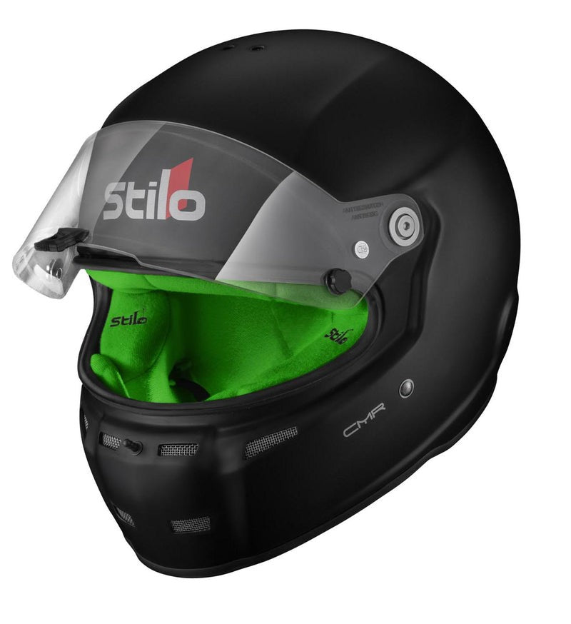 Sparco Casco Stilo St5 Cmr Negro Mate Interior Verde Karting Talla 57 - Sparco | APEXCORSE imagen 5