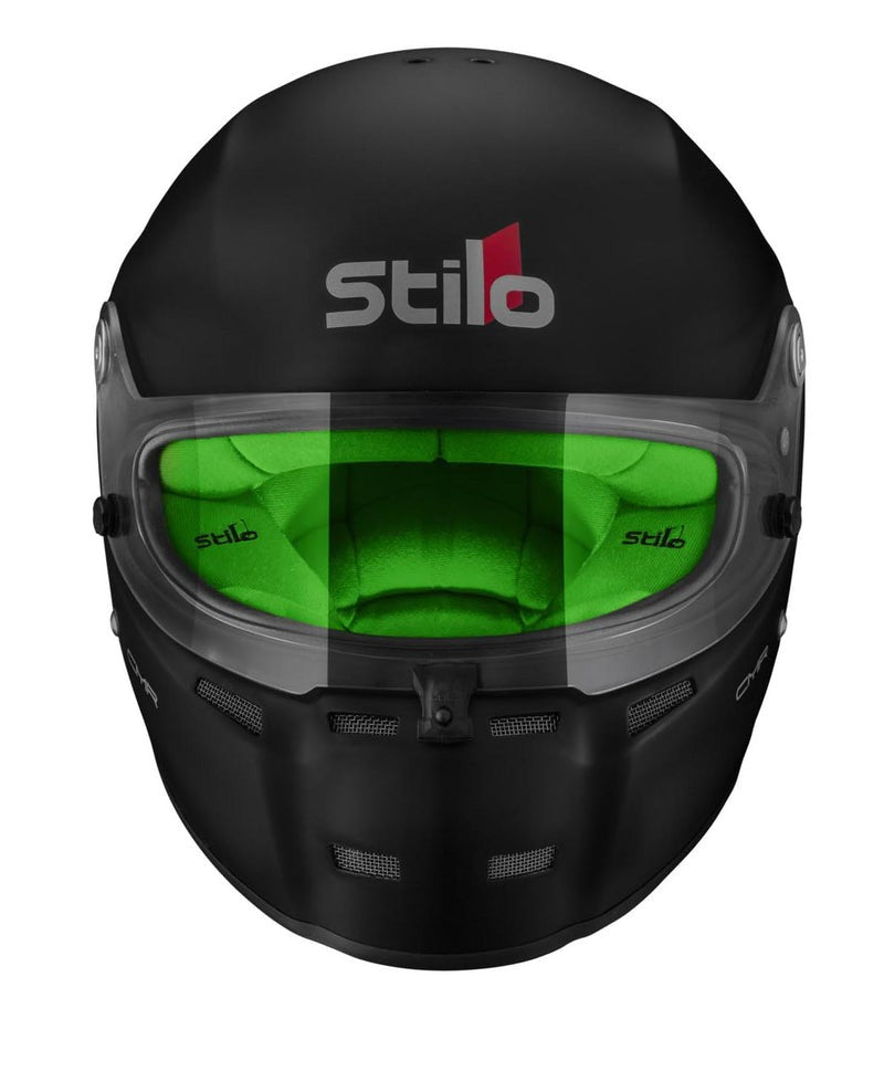 Sparco Casco Stilo St5 Cmr Negro Mate Interior Verde Karting Talla 59 - Sparco original | APEXCORSE