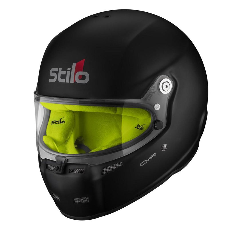 Sparco Casco Stilo St5 Cmr Negro Mate Interior Amarillo Karting Talla 56 - Sparco | APEXCORSE imagen 5